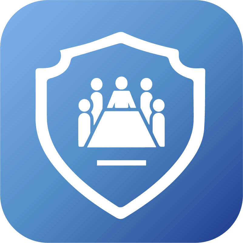 白盾会议(无纸化会议厅) Logo